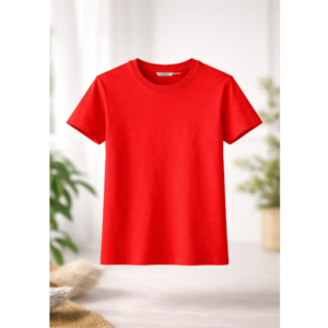 T-SHIRT FIO 30 MANGA DUPLA GOLA CANELADA