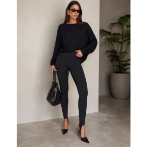 CALÇA LEGGING COM PEZINHO